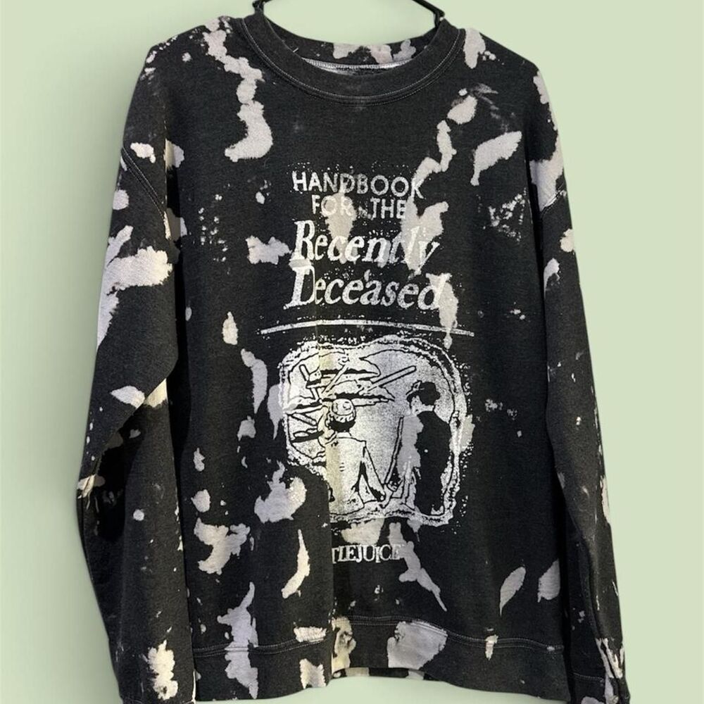 Beetlejuice sweater